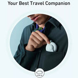 Incarcator wireless Anker MagGo 3-in-1 (B25M8H61), pentru iPhone 15/16, AirPods, Apple Watch, MagSafe Qi2, Pliabil, 15W, verde