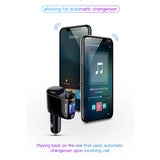 Incarcator auto Baseus Car MP3 Player S-06 (CCHC000001), Bluetooth FM Transmitter, USB, Cigarette Lighter Socket, Display, 12-24V, negru