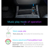Incarcator auto Baseus Car MP3 Player S-06 (CCHC000001), Bluetooth FM Transmitter, USB, Cigarette Lighter Socket, Display, 12-24V, negru
