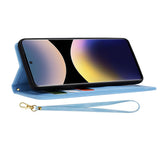 Husa pentru Xiaomi Redmi Note 14 Pro+ 5G, Techsuit FlipCraft, bleu