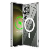 Husa pentru Samsung Galaxy S23 Ultra, Techsuit MagSafe Pro, albastru