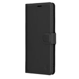 Husa pentru Samsung Galaxy S25 Edge, Techsuit Leather Folio, maro