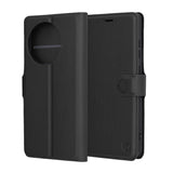 Husa pentru OnePlus 13R, Techsuit Leather Folio, maro