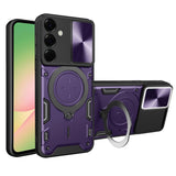 Husa pentru Samsung Galaxy A56 5G, Techsuit CamGuard Pro, albastru