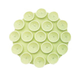 Suport de birou Techsuit Suport telefon (SG-CUP), Suction Pad pentru Selfies, Silicon, Adhesive Mount, Round Shape, verde
