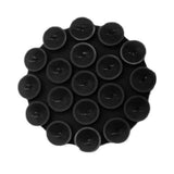 Suport de birou Techsuit Suport telefon (SB-CUP), Suction Pad pentru Selfies, Silicon, Adhesive Mount, Round Shape, negru