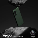 Husa pentru Samsung Galaxy A36 5G, Ringke Onyx, verde