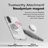 Husa pentru Samsung Galaxy A36 5G, Ringke Fusion MagSafe, transparenta