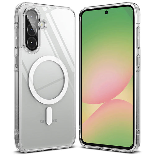 Husa pentru Samsung Galaxy A36 5G, Ringke Fusion MagSafe, transparenta