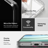 Husa pentru Samsung Galaxy A36 5G, Ringke Fusion, transparenta