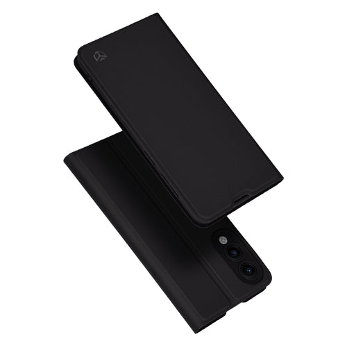 Husa pentru Samsung Galaxy S25 Edge, Techsuit Magskin Book, negru