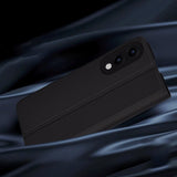 Husa pentru Samsung Galaxy S25 Edge, Techsuit Magskin Book, negru