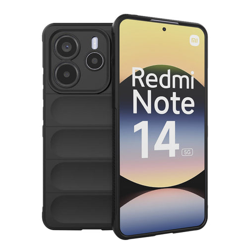 Husa pentru Xiaomi Redmi Note 14 5G, Techsuit Magic Shield, negru