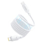 Cablu Baseus de date PicoGo (P10376800211-00), Magnetic, Type-C to Type-C, 240W, Incarcare rapida, 480Mbps, Silicon, 1m, alb