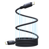 Cablu Baseus de date PicoGo (P10376800121-00), Magnetic, Type-C to Type-C, 240W, Incarcare rapida, 480Mbps, Silicon, 1m, negru