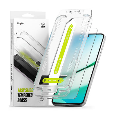 Folie de protectie pentru Samsung Galaxy A56 5G, Ringke Easy Slide Tempered Glass (2 pack)
