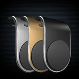 Suport auto Techsuit AirGrip (S7), Waterfall-Shaped, Magnetic Sigur Prindere pentru Grila ventilatie, Clema Prindere, negru;argintiu