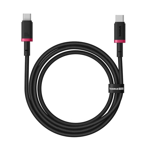 Cablu Baseus de date Dura Series (P10377803U01-01), pentru MacBook, Type-C, Incarcare rapida, PD 100W, 480Mbps, 1m, negru