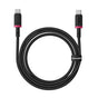 Cablu Baseus de date Dura Series (P10377803U01-01), pentru MacBook, Type-C, Incarcare rapida, PD 100W, 480Mbps, 1m, negru