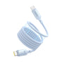 Cablu Baseus de date PicoGo (P10376800311-00), Magnetic, Type-C to Type-C, 240W, Incarcare rapida, 480Mbps, Silicon, 1m, bleu