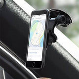 Suport auto Techsuit MagGrip (S6), pentru Bord, Prindere magnetica, 360° Rotation, Suction Cup, 2 Placa metalicas, negru