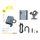 Baseus Bike Compressor Primetrip Series (C11169000121-00), Portabil, Pressure Display, 1750mAh, 150psi, Ultra Fast