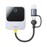 Adaptor Baseus CarPlay Adapter Safe Journey Series (C10745100813-00), cu USB-C to USB Cable, Bluetooth 5.0