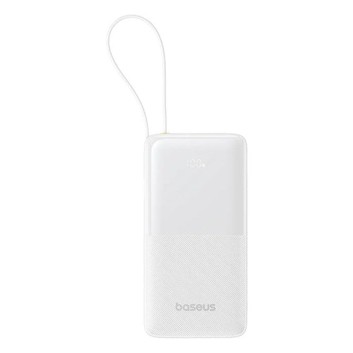 Baterie Externa Baseus Bipow 2 (P10077101213-00), cu Integrat USB-C Cable, Type-C, USB, Smart Display, 10000mAh, 20W