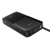 Baterie Externa Baseus Bipow 2 (P10077101113-01), cu Integrat USB-C Cable, Type-C, USB, Smart Display, 20000mAh, 20W