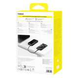 Baterie Externa Baseus Bipow 2 (P10077101113-01), cu Integrat USB-C Cable, Type-C, USB, Smart Display, 20000mAh, 20W