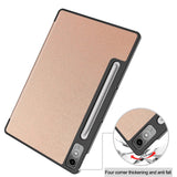 Husa tableta pentru Lenovo Tab P12, Techsuit FoldPro, Unicorn