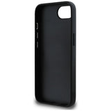 Husa pentru iPhone 16e, Guess Hardcase 4G Grained Big and Classic Logo (GUHCPSE4PGT4MBK), negru