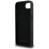 Husa pentru iPhone 16e, Karl Lagerfeld Hardcase Glitter Fixed (KLHCPSE4PFGKCPK), albastru