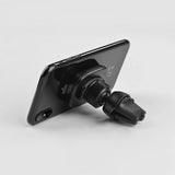 Suport auto Techsuit MagGrip (S4), Secure Prindere magnetica pentru Grila ventilatie, 360° Rotation, cu Placa metalicas, negru