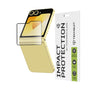 Folie de protectie pentru Samsung Galaxy Z Flip6, Techsuit 111D Full Cover / Full Glue Glass [Outside Screen]