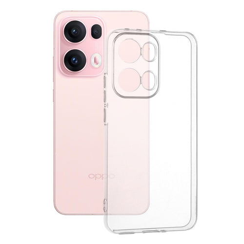 Husa pentru OPPO Reno13 Pro, Techsuit Clear Silicone, transparenta