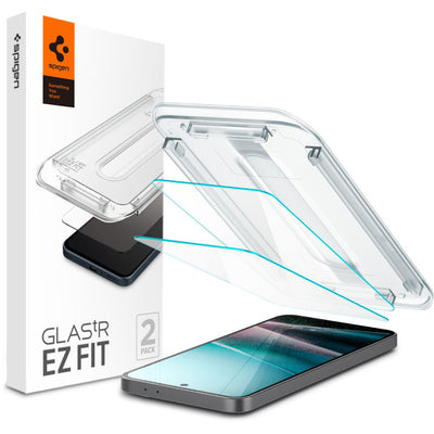 Folie de protectie pentru Samsung Galaxy A36 5G, Spigen (2 pack) Glas.tR EZ-FIT (AGL09202)