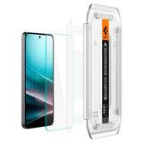 Folie de protectie pentru Samsung Galaxy A36 5G, Spigen (2 pack) Glas.tR EZ-FIT (AGL09202)