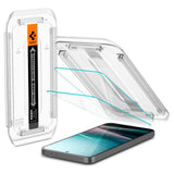 Folie de protectie pentru Samsung Galaxy A36 5G, Spigen (2 pack) Glas.tR EZ-FIT (AGL09202)