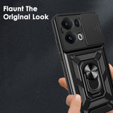 Husa pentru OPPO Reno13 Pro, Techsuit CamShield Series, albastru