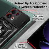 Husa pentru OPPO Reno13 Pro, Techsuit CamShield Series, albastru