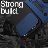 Husa pentru OPPO Reno13, Techsuit CamShield Series, albastru