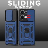 Husa pentru OPPO Reno13, Techsuit CamShield Series, albastru