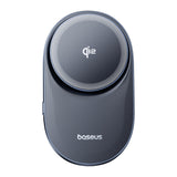 Suport auto cu incarcare wireless Baseus Wireless PrimeTrip VC1 Pro (C40169009123-00), pentru Grila ventilatie, Type-C, 15W, Qi2, cu Cooling Fan, albastru