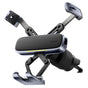 Suport auto Baseus (C40483401813-00), pentru Phone/Tablet, Piele Finish, Retractabil Arms, Auto Clamping, negru