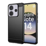 Husa pentru Xiaomi Redmi Note 14 4G (Regional), Techsuit Carbon Silicone, albastru