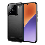 Husa pentru Xiaomi 15, Techsuit Carbon Silicone, albastru