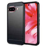 Husa pentru Google Pixel 9a, Techsuit Carbon Silicone, albastru