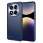 Husa pentru Xiaomi Redmi Note 14 Pro 5G, Techsuit Carbon Silicone, albastru