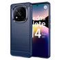 Husa pentru Xiaomi Redmi Note 14 Pro+ 5G, Techsuit Carbon Silicone, albastru
